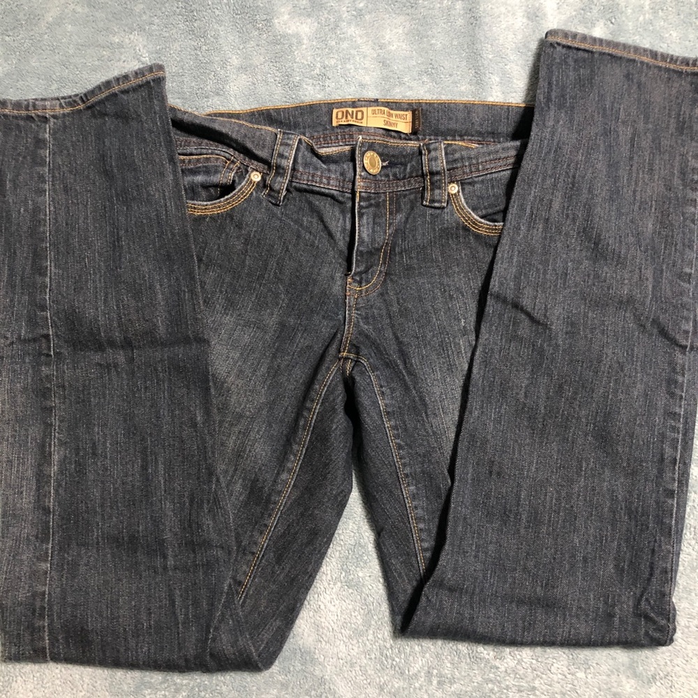 Old Navy ultra low waist skinny jeans